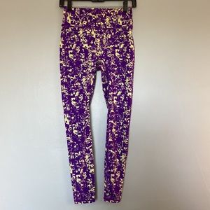 EUC purple and yellow/lime Motion365 by Fabletics size small